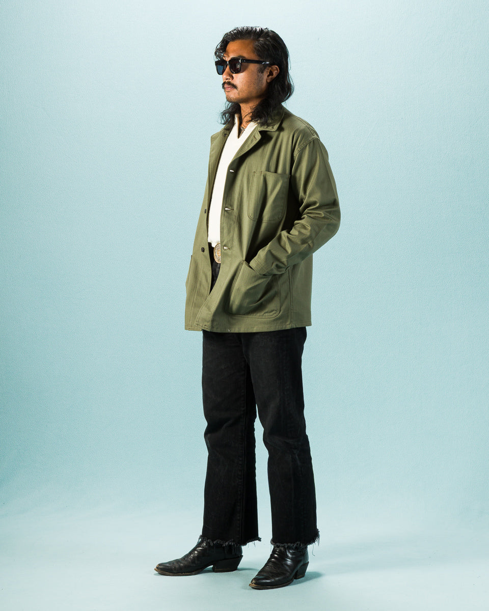 The Real McCoy's N-3 Utility Jacket (Model 220)- Olive - Standard & Strange
