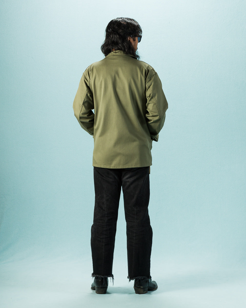The Real McCoy's N-3 Utility Jacket (Model 220)- Olive - Standard & Strange