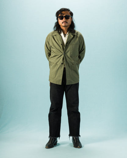 The Real McCoy's N-3 Utility Jacket (Model 220)- Olive - Standard & Strange