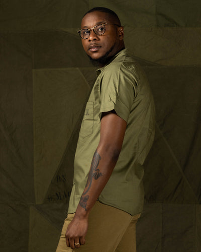 The Real McCoy's N-3 Utility Shirt S/S - Standard & Strange