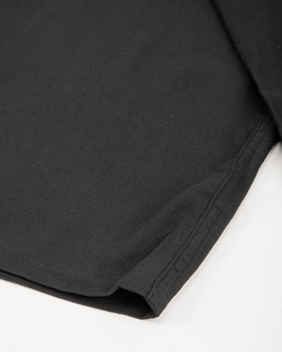The Real McCoy's Open Collar Rayon Shirt - Black - Standard & Strange