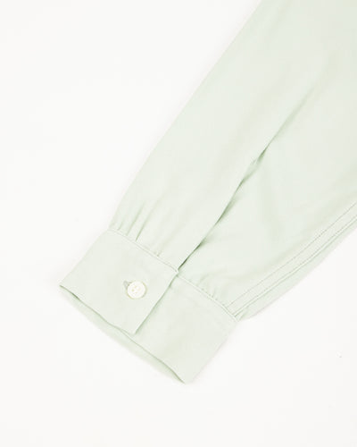 The Real McCoy's Open Collar Rayon Shirt - Mint - Standard & Strange