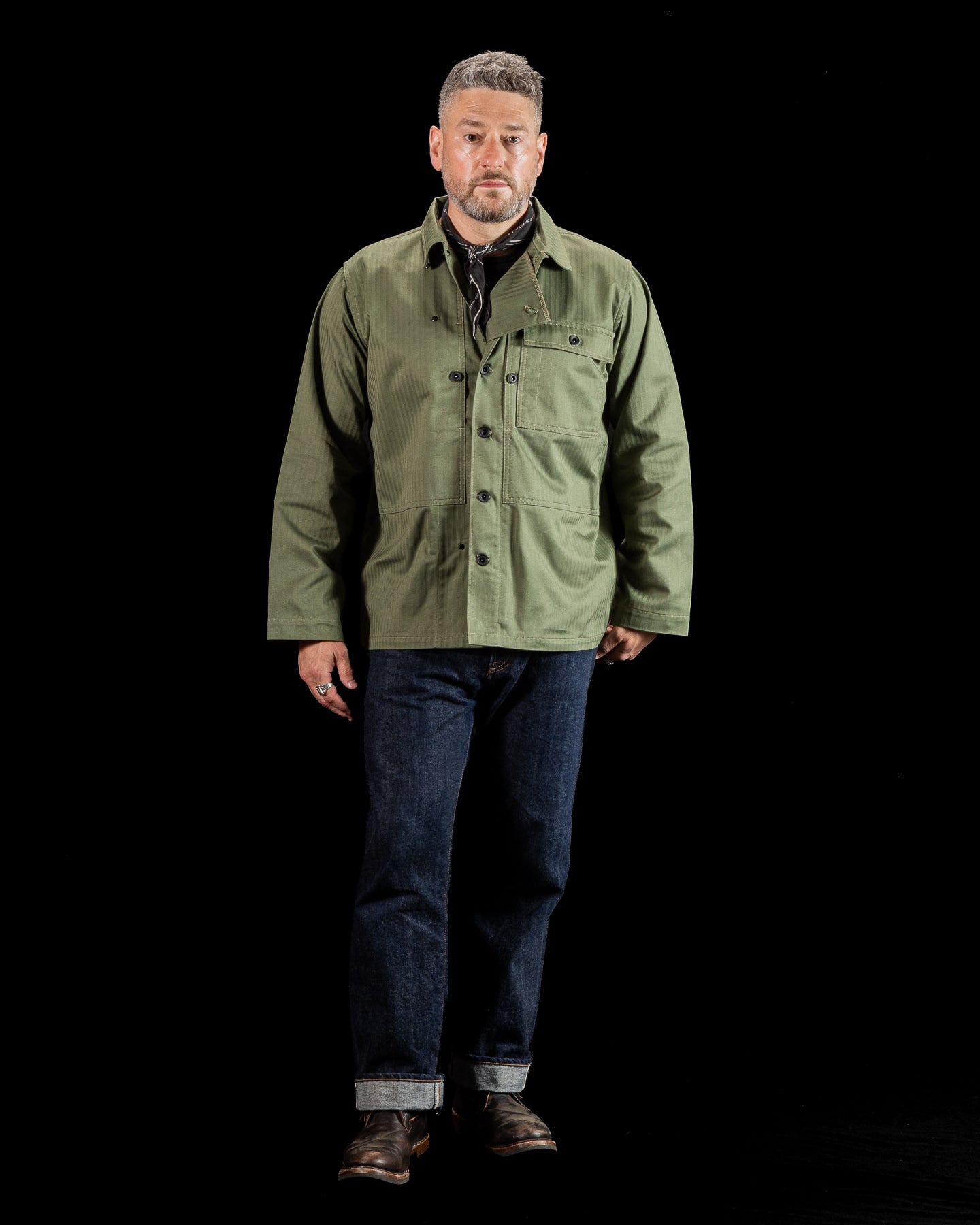 P-44 Utility Coat - Sage Green