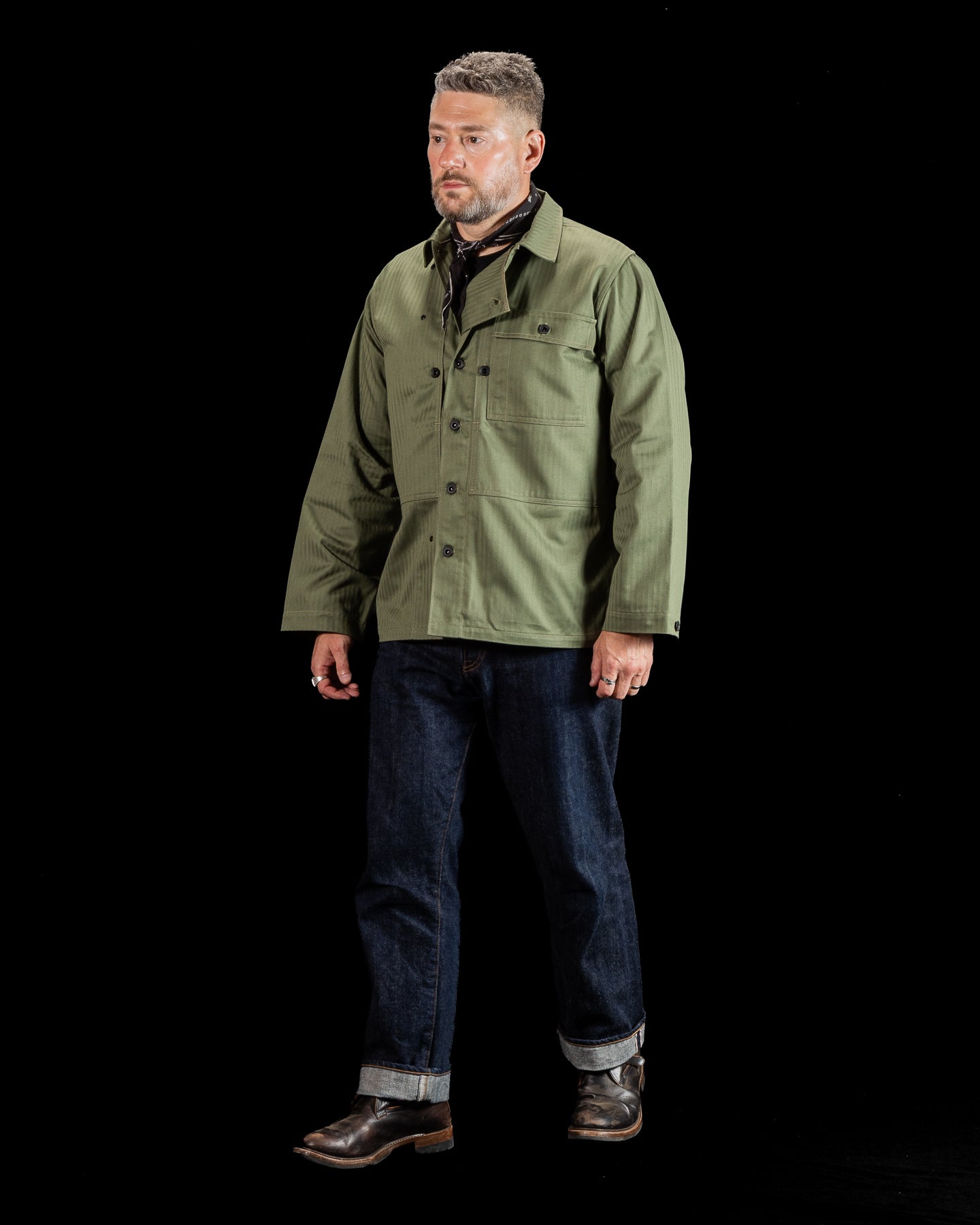 P-44 Utility Coat - Sage Green