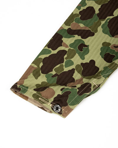 The Real McCoy's P1944 Reversible Frogskin Camouflage Coat - Green - Standard & Strange