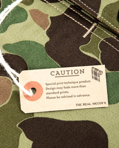 The Real McCoy's P1944 Reversible Frogskin Camouflage Coat - Green - Standard & Strange