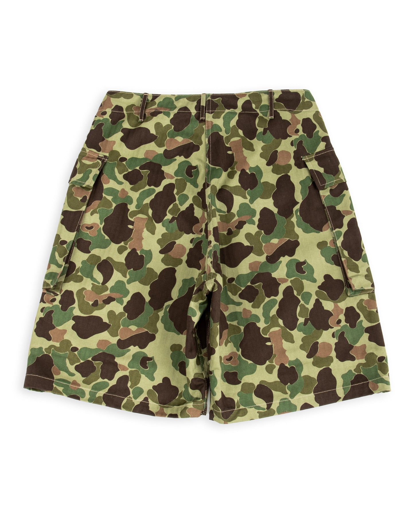 Reversible Frogskin Camouflage Shorts - Green – Standard & Strange