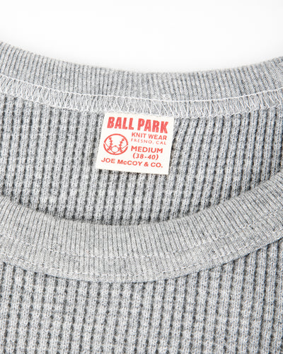 The Real McCoy's Summer Thermal Tee - Gray - Standard & Strange