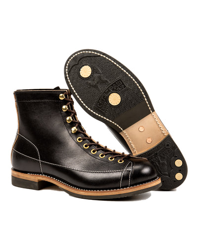 Ten Mile Work Boots / Horsehide Buttock - Black