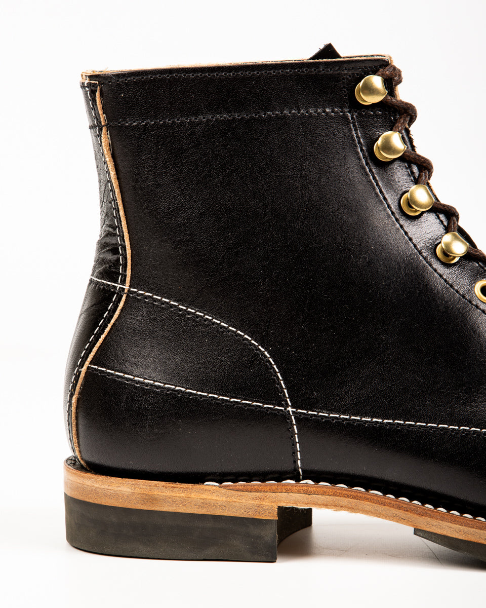 Ten Mile Work Boots / Horsehide Buttock - Black
