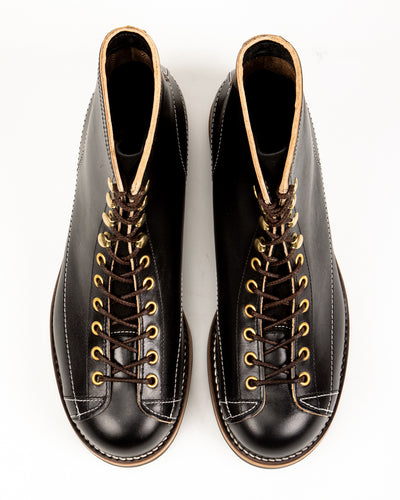 Ten Mile Work Boots / Horsehide Buttock - Black