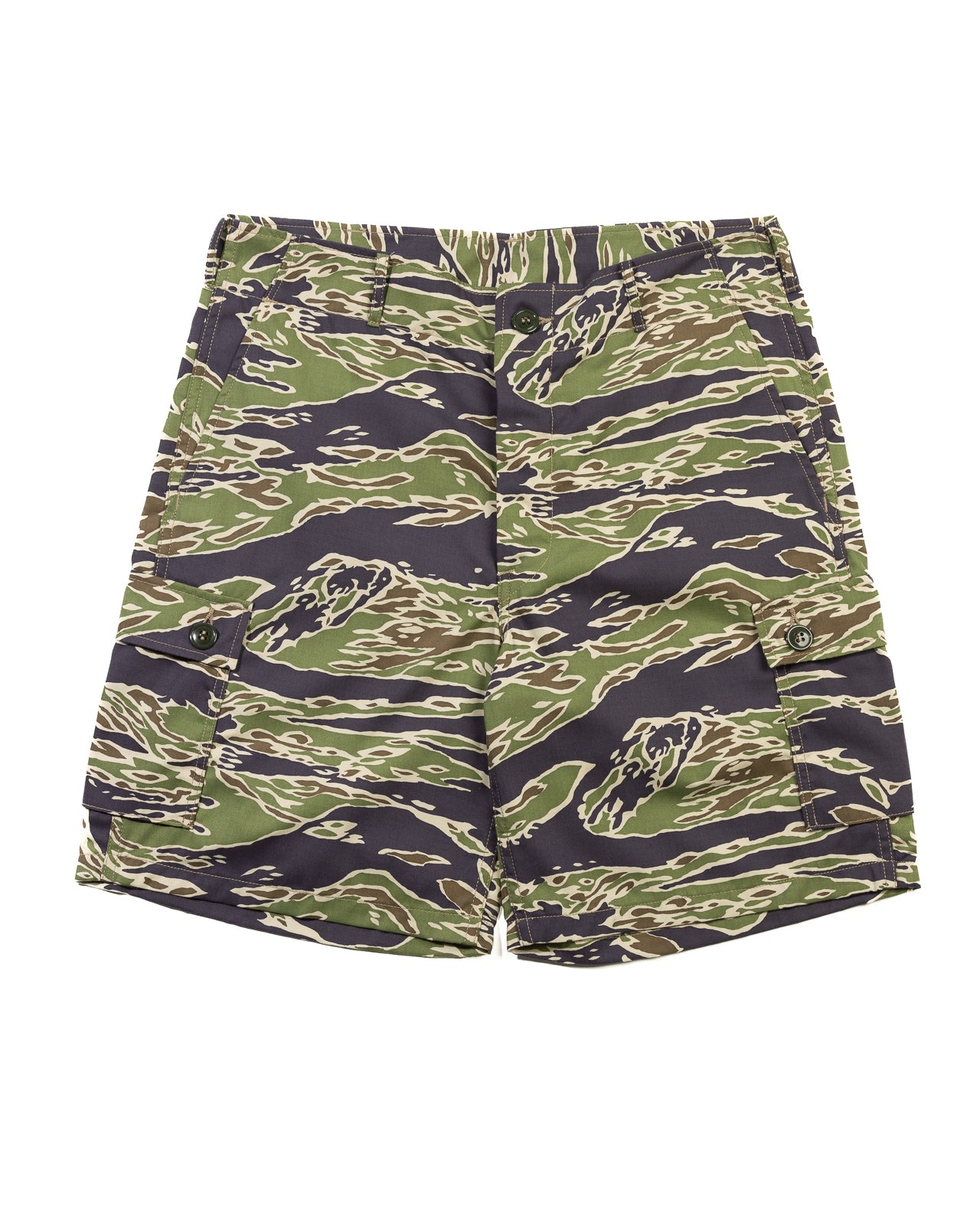 Tiger Camouflage Civilian Shorts - Late War Green