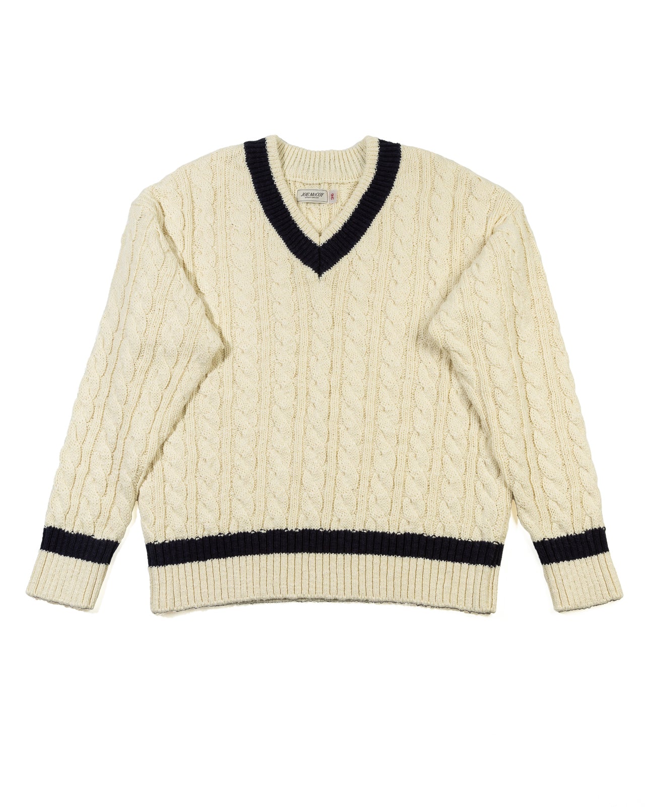 The Real McCoy's Tilden Knit Sweater - Milk - Standard & Strange