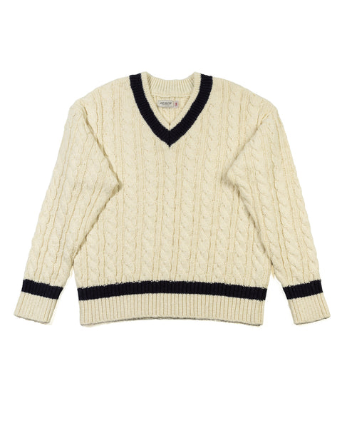 Tilden Knit Sweater - Milk