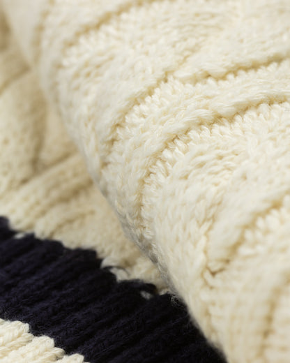 The Real McCoy's Tilden Knit Sweater - Milk - Standard & Strange