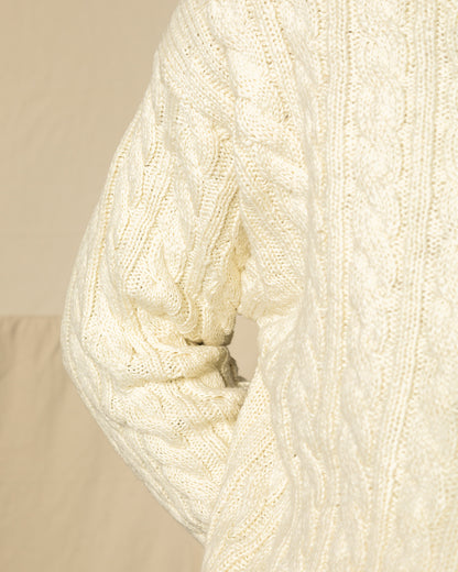 The Real McCoy's Tilden Knit Sweater - Milk - Standard & Strange