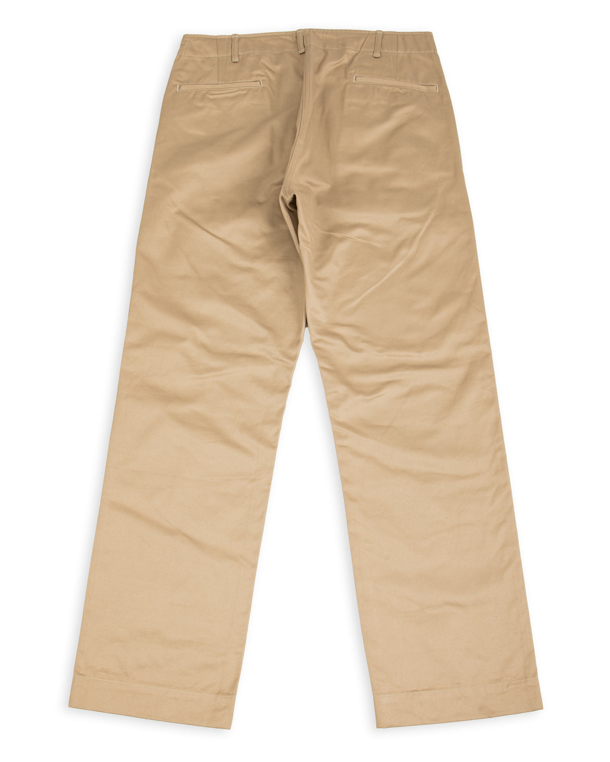 The Real McCoy's Trousers, Cotton, Khaki, 1945 - Khaki - Standard & Strange