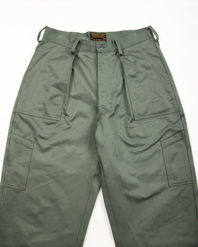 The Real McCoy's Trousers, Utility, Cotton / USAF - Sage Green - Standard & Strange