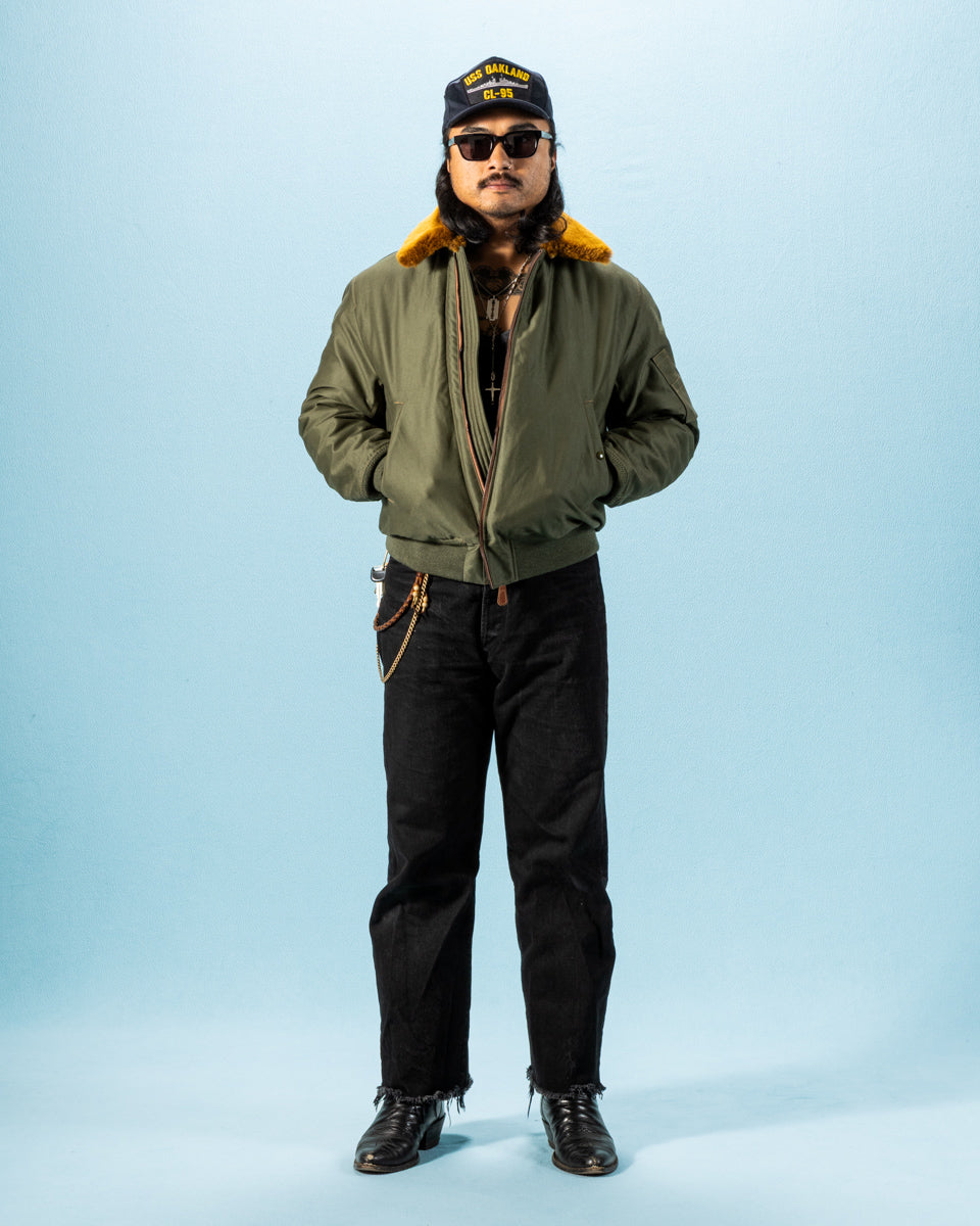 Type B-15 Real McCoy MFG. Co. - Olive – Standard & Strange