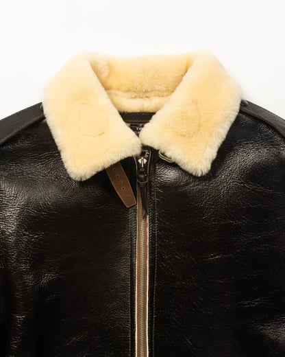 The Real McCoy's Type B-6 Real McCoy MFG. CO. - Seal Brown - Standard & Strange