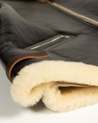 The Real McCoy's Type B-6 Real McCoy MFG. CO. - Seal Brown - Standard & Strange