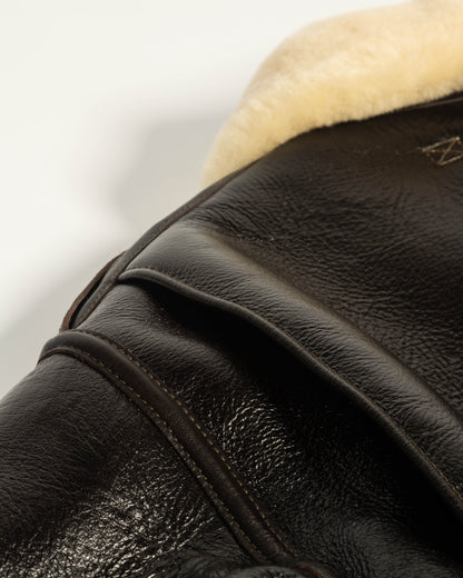 The Real McCoy's Type B-6 Real McCoy MFG. CO. - Seal Brown - Standard & Strange