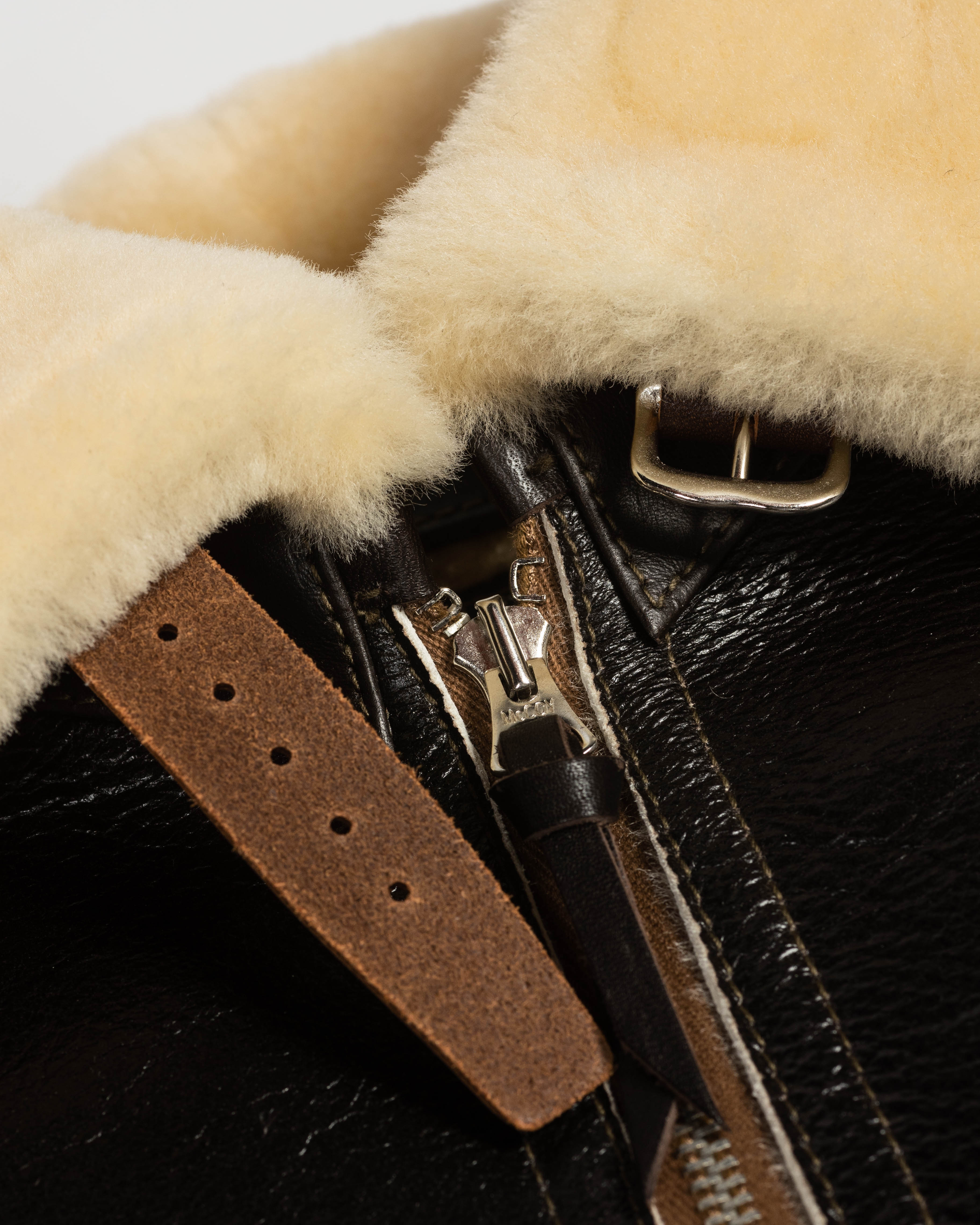 The Real McCoy's Type B-6 Real McCoy MFG. CO. - Seal Brown - Standard & Strange