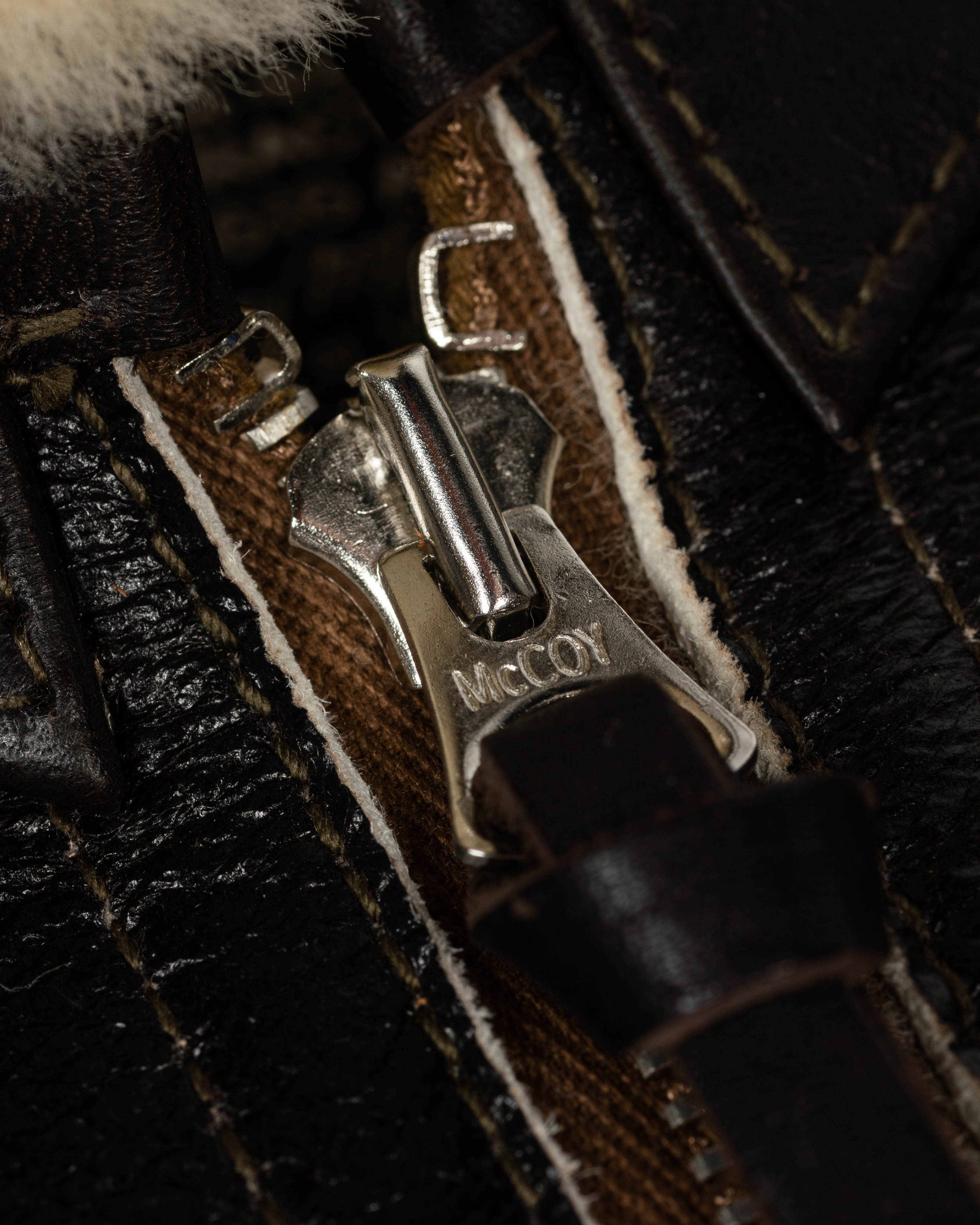 The Real McCoy's Type B-6 Real McCoy MFG. CO. - Seal Brown - Standard & Strange