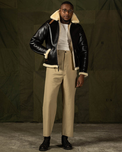 The Real McCoy's Type B-6 Real McCoy MFG. CO. - Seal Brown - Standard & Strange