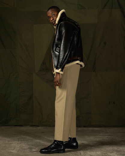 The Real McCoy's Type B-6 Real McCoy MFG. CO. - Seal Brown - Standard & Strange