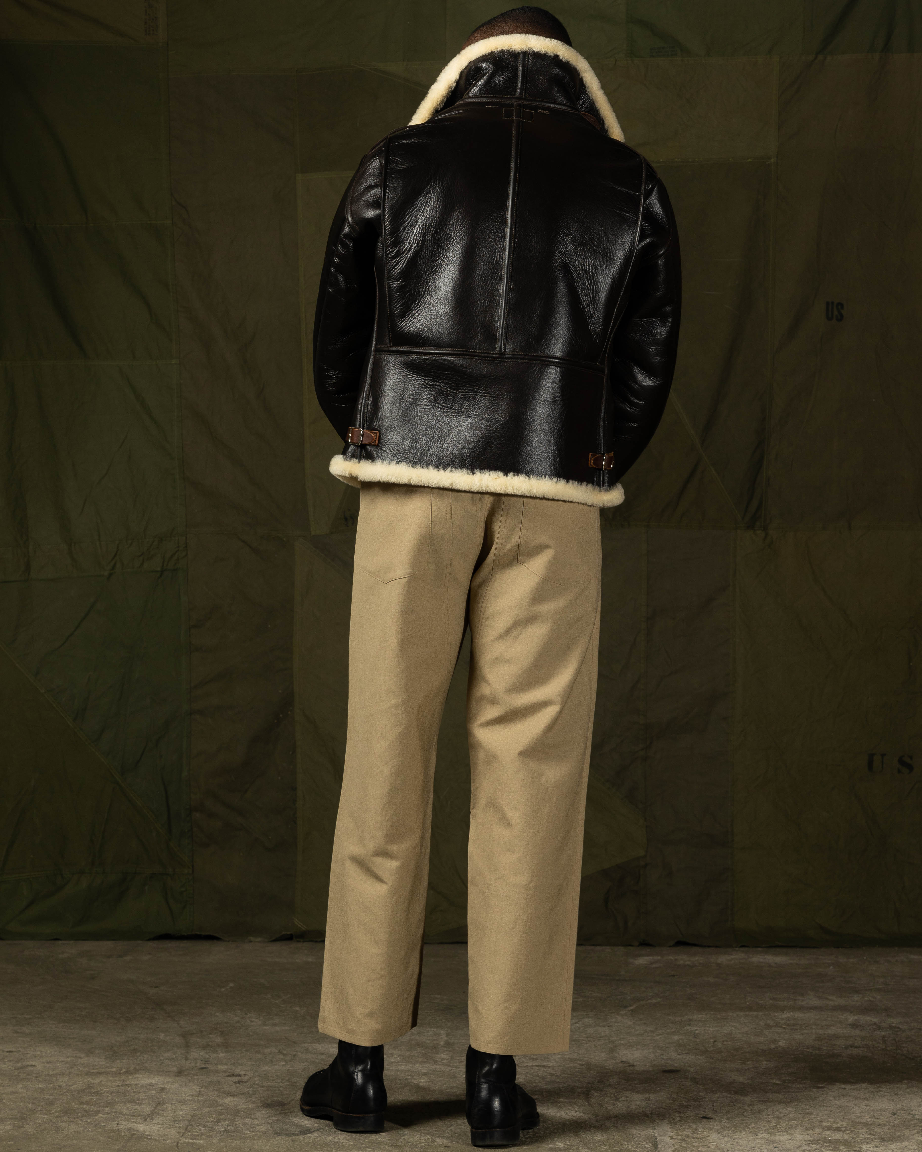 The Real McCoy's Type B-6 Real McCoy MFG. CO. - Seal Brown - Standard & Strange