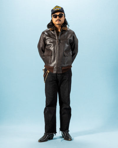 The Real McCoy's Type G-1 Real McCoy MFG. Co. / 55J14 - Brown 40 - Standard & Strange