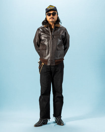 The Real McCoy's Type G-1 Real McCoy MFG. Co. / 55J14 - Brown 40 - Standard & Strange