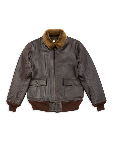 リアルマッコイズ G-1 55-Ｊ-14 サイズ40 Type G-1 Real McCoy MFG. Co. / 55J14 - Brown 40 – Standard & Strange