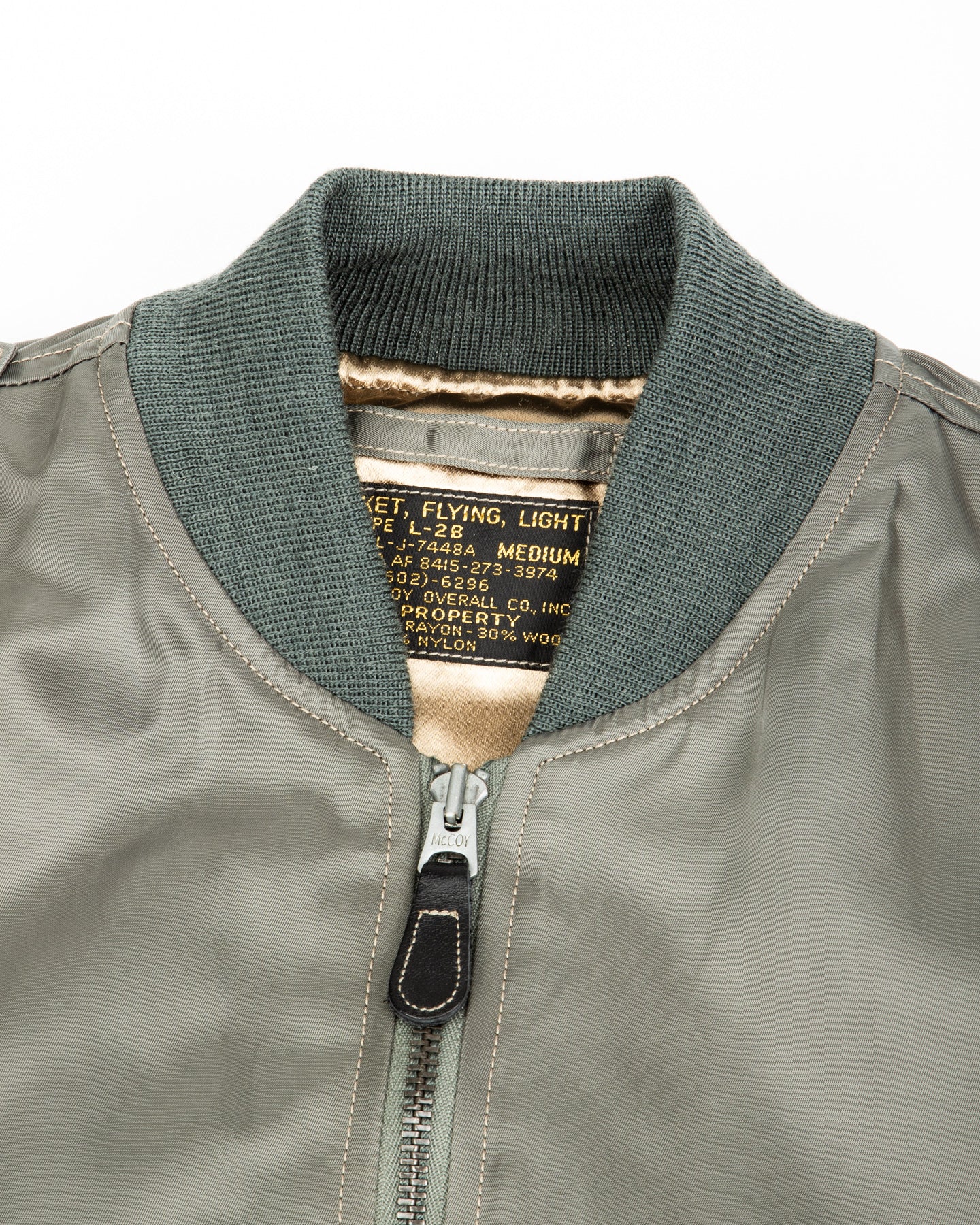 Type L-2B Real McCoy MFG. CO. - Sage Green