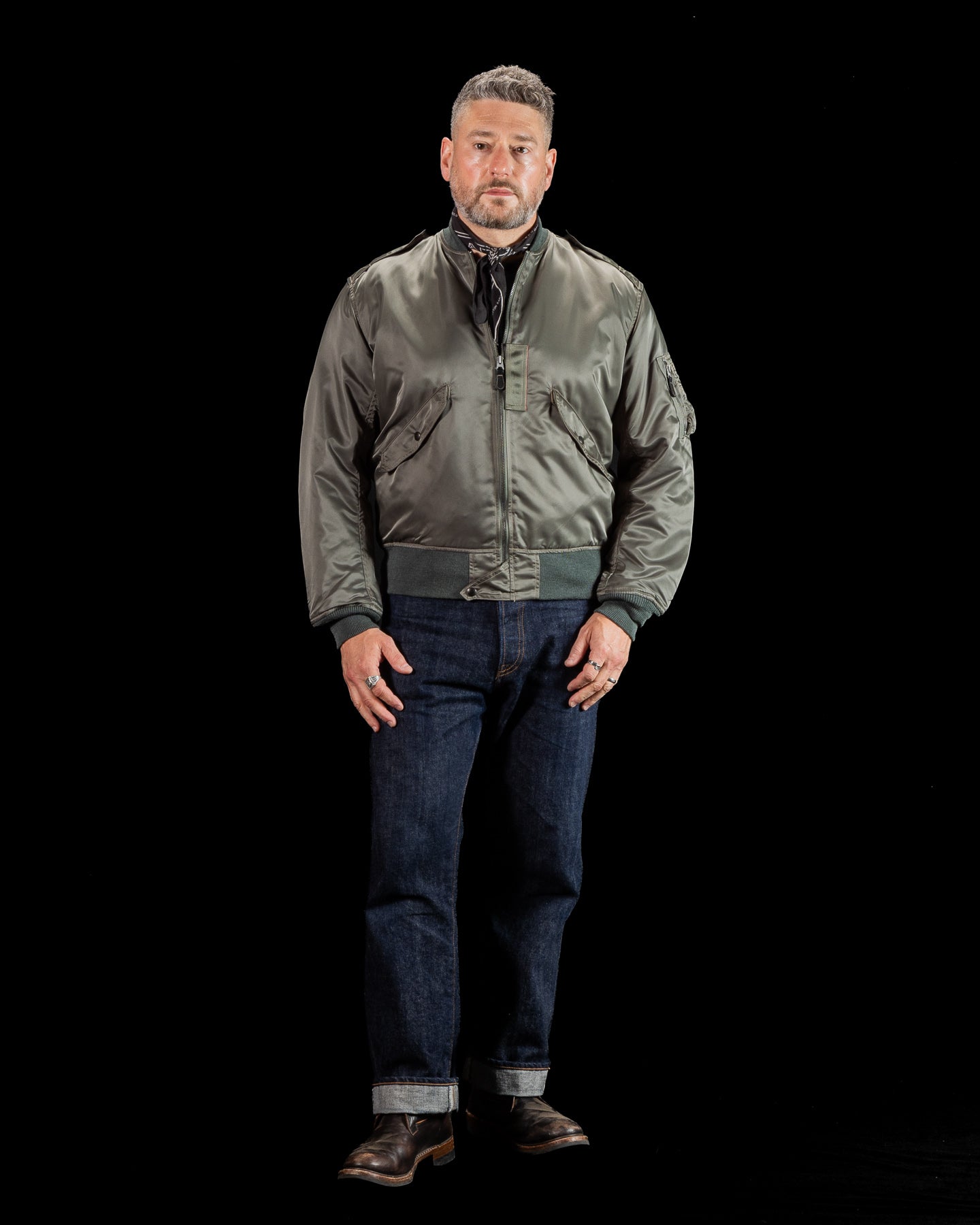 Type L-2B Real McCoy MFG. CO. - Sage Green