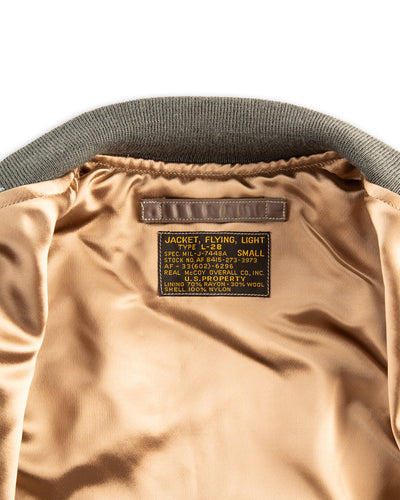 The Real McCoy's Type L-2B Real McCoy MFG. CO. - Sage Green - Standard & Strange