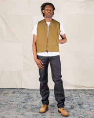 The Real McCoy's USN Alpaca Vest - Khaki - Standard & Strange