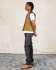 The Real McCoy's USN Alpaca Vest - Khaki - Standard & Strange