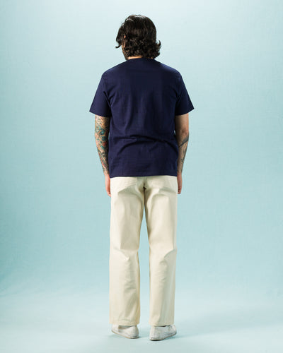 The Real McCoy's Utility Trousers / White HBT - Ecru - Standard & Strange