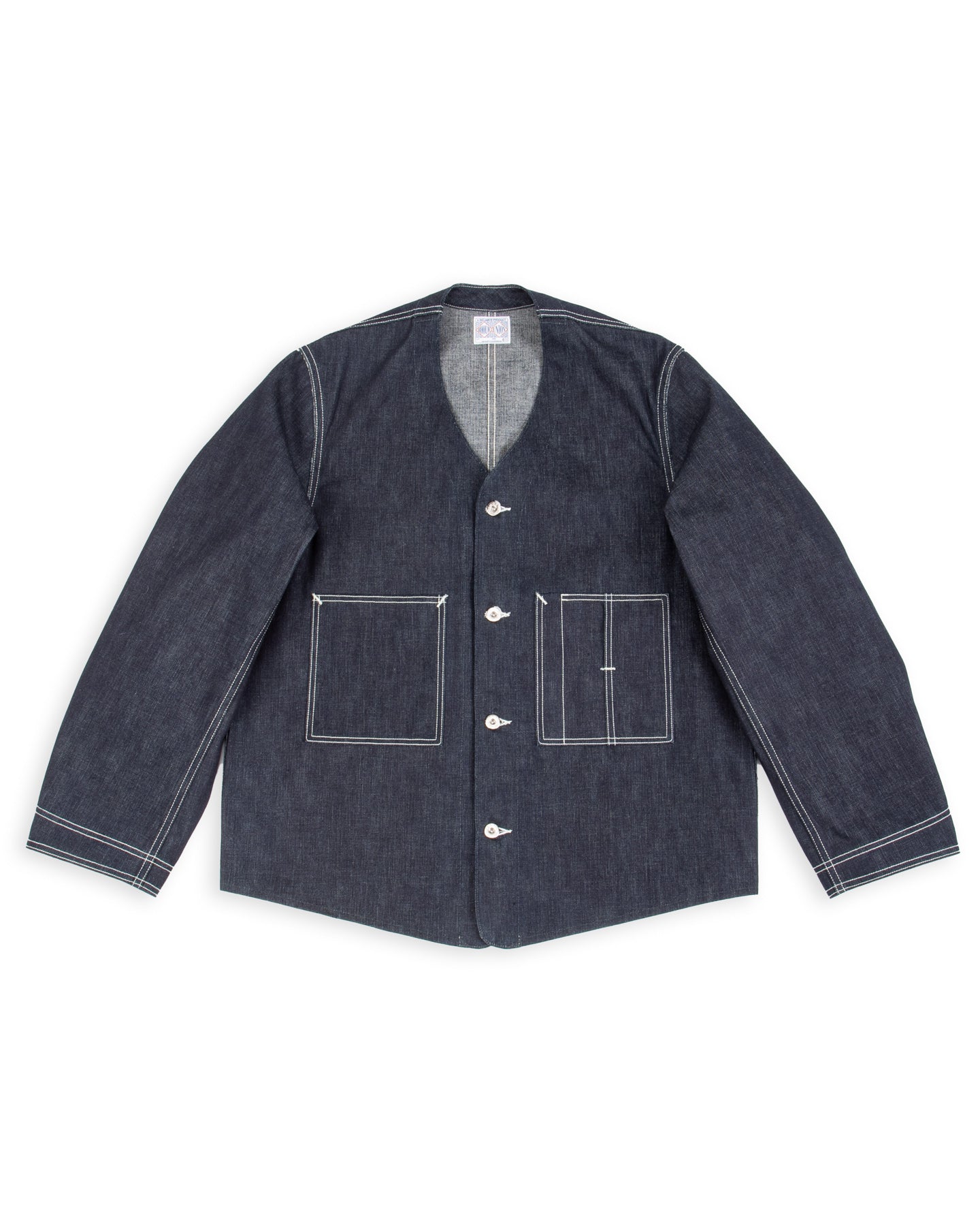 WWII Denim Engineer Coat - Indigo