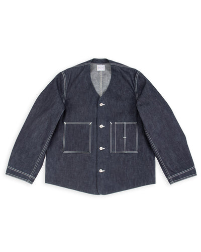 WWII Denim Engineer Coat - Indigo