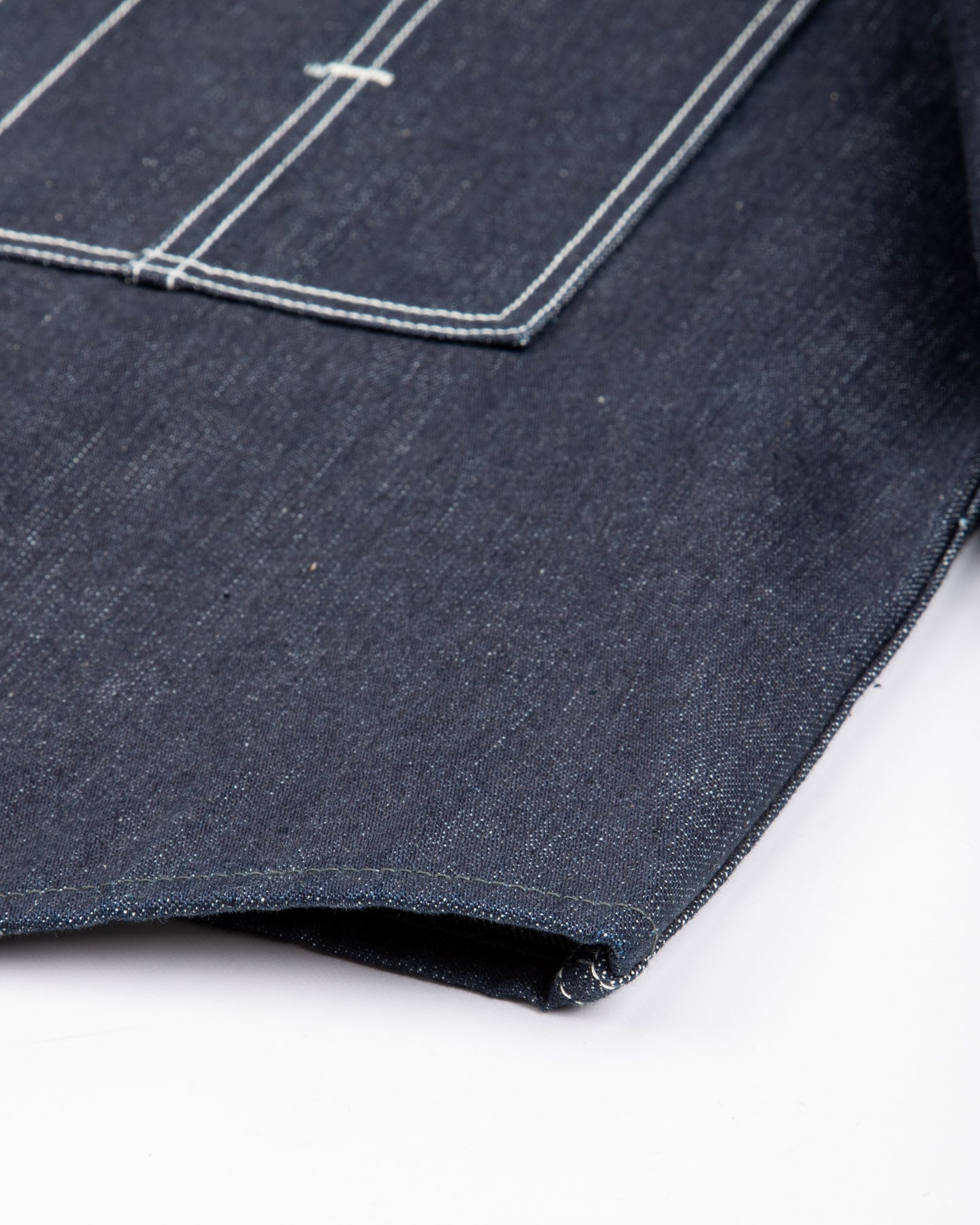 WWII Denim Engineer Coat - Indigo