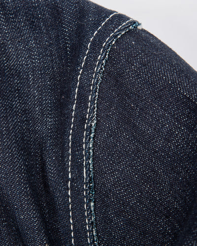 WWII Denim Engineer Coat - Indigo