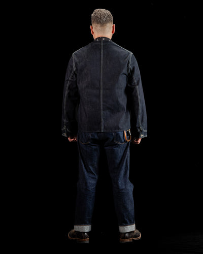 WWII Denim Engineer Coat - Indigo