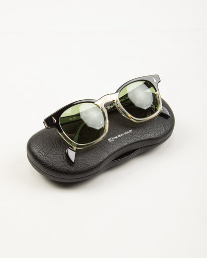 The Real McCoy's Wellington Sun Glasses - Black/White - Standard & Strange