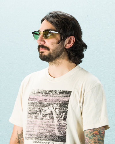 The Real McCoy's Wellington Sun Glasses - Black/White - Standard & Strange