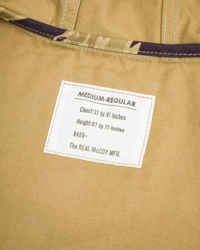 The Real McCoy's Tiger Camouflage Parka / Advisor - Khaki - Standard & Strange
