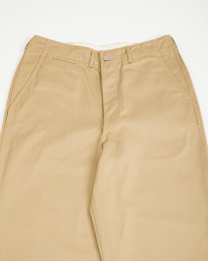 The Real McCoy's Trousers, Cotton, Khaki, 1941 - Khaki - Standard & Strange