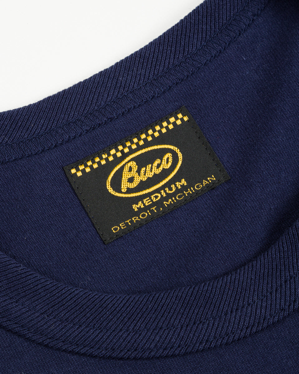 The Real McCoy's Buco Tee / Engineers - Navy - Standard & Strange